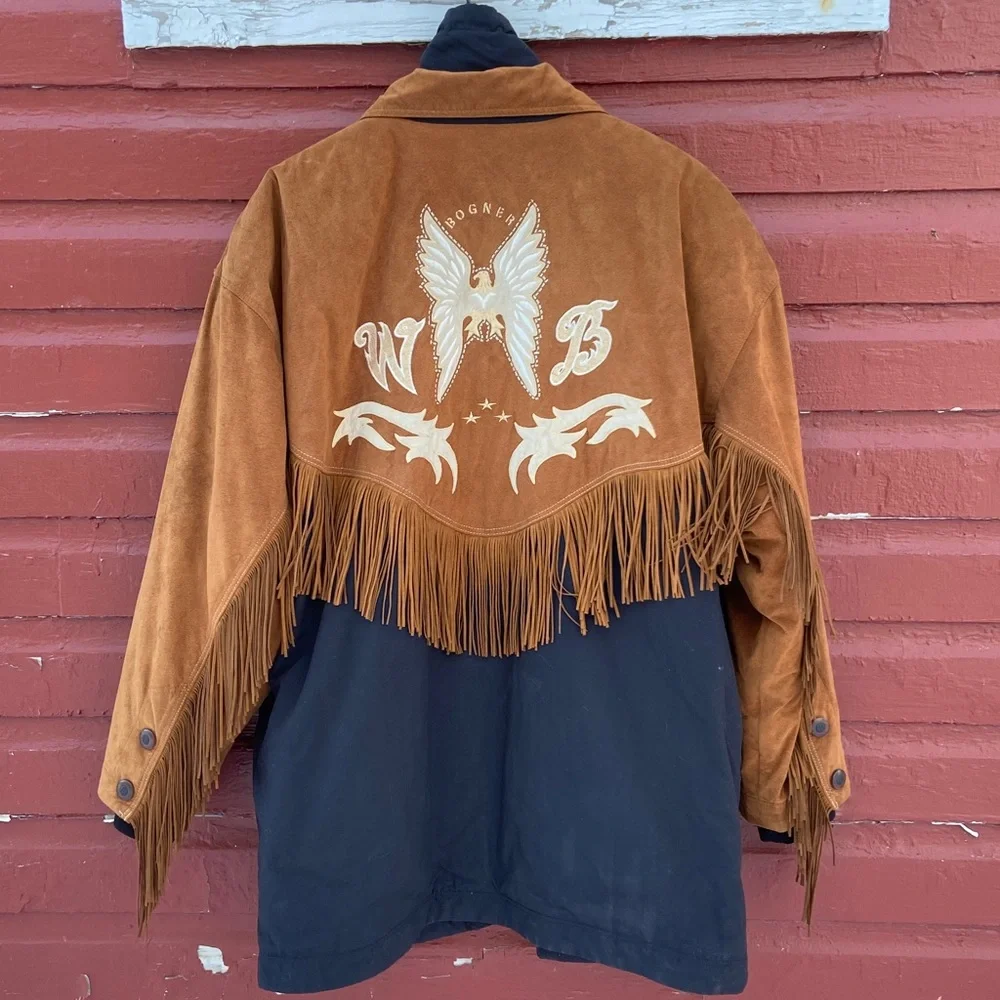 Vintage Bogner Goan Thylmann Western Ski Snowboard Jacket Winter Coat Women's 12 - Picture 11 of 11